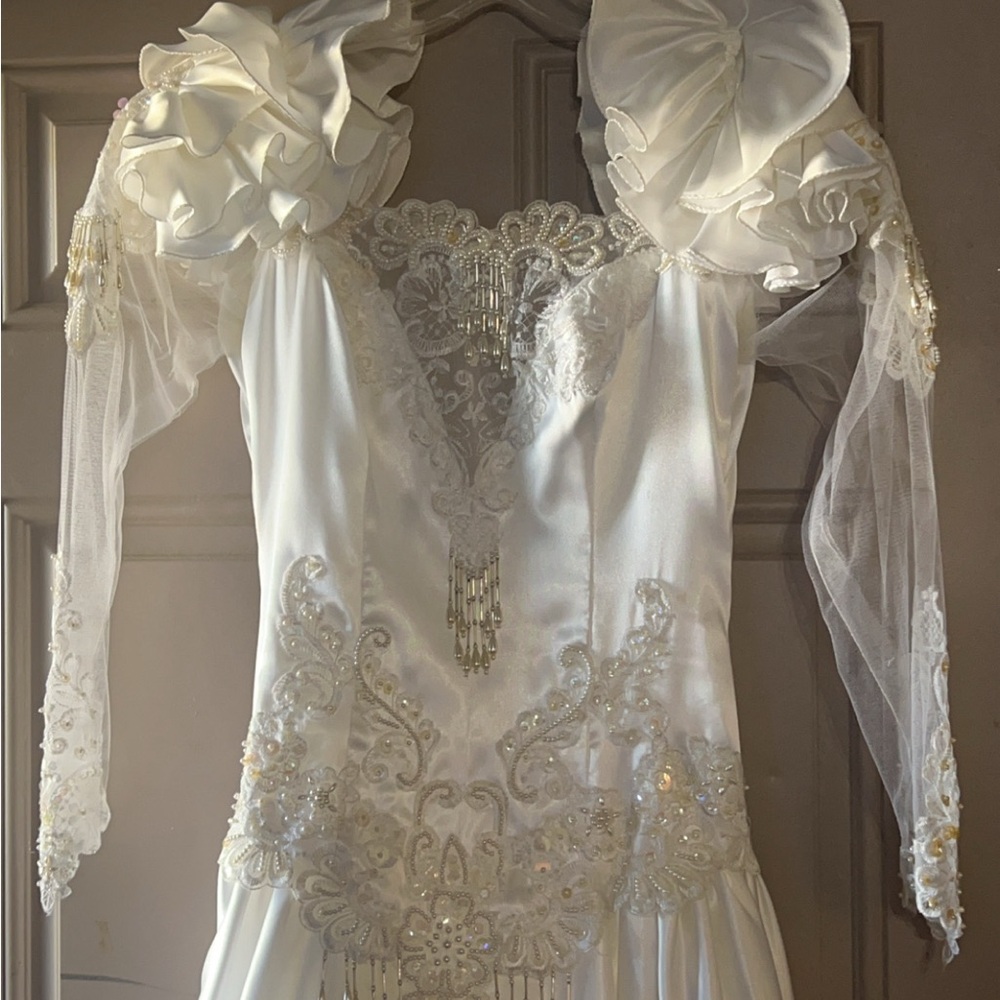 Vintage San Martin wedding dress